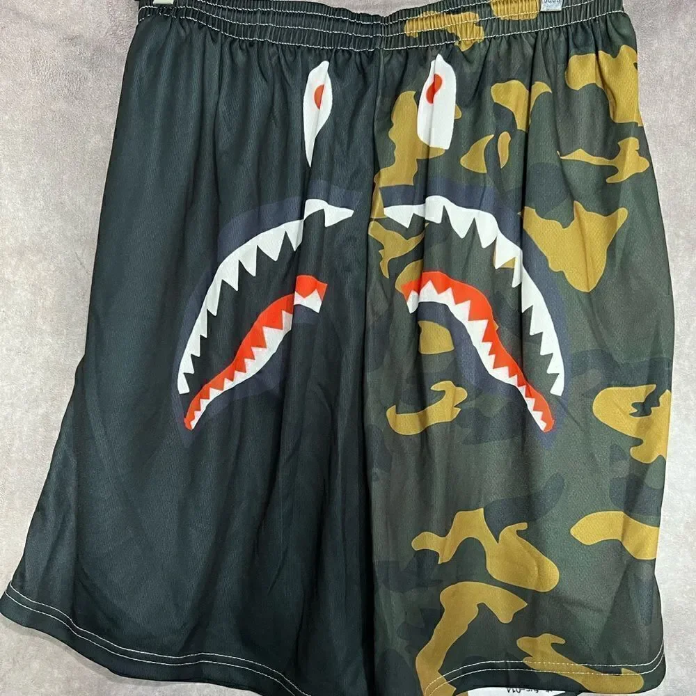 Men’s Athletic Lined Drawstring Short Large‎